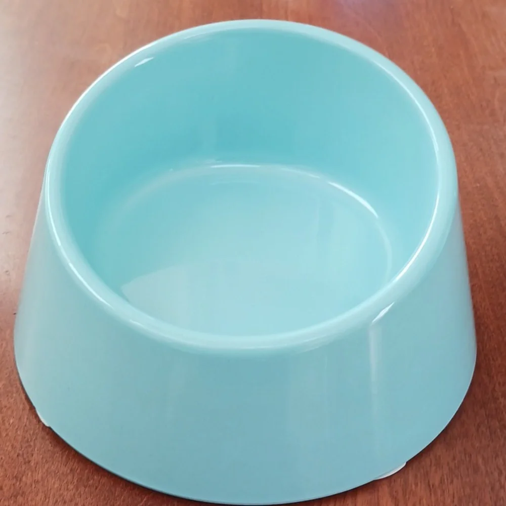 Van Ness Light Blue Cat Bowl
